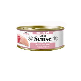 DIBAQ Sense getreidefrei Kitten Huhn mit Apfel Monoprotein 70g